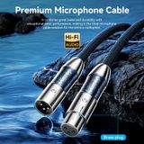  Cáp âm thanh vải dù cao cấp Vention dùng cho Micro - BLA (XLR Male to XLR Female Microphone Cable (Hi-Fi Audio)) 