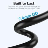  Cáp hình ảnh chất lượng cao Vention HDMI-A Male to Male 4K - ALJ (2 Đầu HDMI đực, 4K@60Hz, 3D Video Support, Double Layer Shield) 