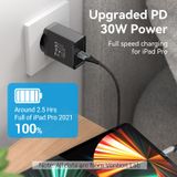  Vention 1-Port USB-C Wall Charger 30W EU-Plug 