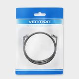  Cáp mạng tốc độ cao chuẩn Cat6A Vention UTP Rotate Right Angle Ethernet Patch Cable - IBS (Đầu cáp xoay 360 độ, Support 10-Gigabit Network) 