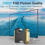  DVI Male to Female Adapter for computer Laptop TV Monitor displayer 