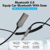  USB Bluetooth With Coiled Cable 1.5M VENTION NAG (Bluetooth v5.0, Tích Hợp Mic) 