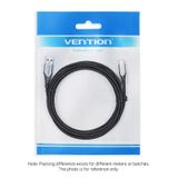  Cáp Sạc Nhanh USB to Type-C VENTION COD/COK (3A, Cotton Braided) 