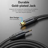  Cáp âm thanh Optical cao cấp Vention Toslink to Mini Toslink Optical Audio Cable - BKC (Optical to 3.5mm Mini Optical Fiber,  Aluminum Alloy) 