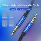  Cáp âm Thanh AUX 3.5mm Male to Male VENTION BAW (Cotton Braided, Aluminum Alloy Type) 