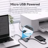  Hub Mở Rộng Kết Nối Đa Năng VENTION CHL (USB3.0 to USB3.0*4, with Power Supply) 