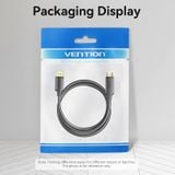  Cáp Chuyển DisplayPort to HDMI 4K VENTION HFO (4K@30Hz / 2K@60Hz, 3D video, Latch-free Design, 1m) 