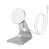  Đế sạc không dây Vention 15W Magnetic Wireless Charger - FGHIF (Stand with MagSafe 1M Silver) 