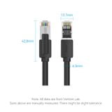  Cáp Mạng Tốc Độ Cao SFTP Cat8 VENTION IKK (40Gbps/2000MHz) 