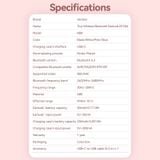  Tai nghe không dây Vention ELF E06 ENC Earbuds - NBK (Bluetooth 5.3, 22h Battery Life) 