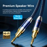  Dây Cáp âm thanh cao cấp Vention trang bị Jack Bắp Chuối 2 đầu dùng cho Loa - BLB (with Dual Banana Plugs for Hifi Speaker) 
