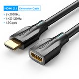  Cáp Nối Dài HDMI2.1 8K Male to Female VENTION AHB (8K@60Hz, 48Gbps) 