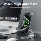  Đế sạc không dây Vention 15W Magnetic Wireless Charger - FGHIF (Stand with MagSafe 1M Silver) 