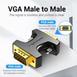  VGA Male to Male Adapter for Monitor TV computer laptop 