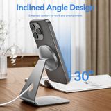  Đế sạc không dây Vention 15W Magnetic Wireless Charger - FGHIF (Stand with MagSafe 1M Silver) 