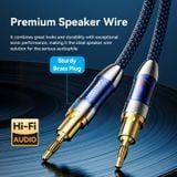  Cáp âm thanh cao cấp Vention Dual Banana Plugs to Dual Spade Plugs dung cho Loa - BLC ( 2 đầu bắp chuối sang 2 đầu Jack càng cua ) 