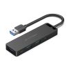  HUB chuyển đa năng Vention USB 3.0 to USB 3.0*3/TF/SD/Micro-B HUB - CHV (3-Ports USB3.0, Card Reader, Micro-B) 