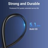  Cáp Data tốc độ cao Vention USB 3.0 A Male to Micro-B Male Cable with USB Power Supply - CQP (Cáp chuyển USB sang Micro-B, 5Gbps, for HDD Box) 