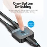  Bộ chuyển đổi 2-Port HDMI Bi-Direction 4K VENTION AKO (2 chiều, 2in - 1out / 1in - 2out, 4K@60Hz) 