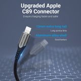 Cáp Sạc MFi USB to Lightning VENTION LAB (2.4A) 