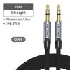  Jack 3.5mm Aux Cable Male to Male 3.5mm Audio Cable Jack for JBL Xiaomi Oneplus Headphones Speaker Cable Car Aux Cord 