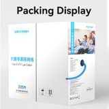  Dây cáp mạng tốc độ cao Vention Cat.6 UTP Lan Cable Blue (305 met, CAT6, 1Gbps/ 250MHz, 23AWWG, Màu xanh) 
