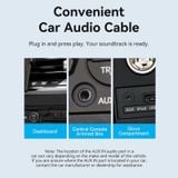  Cáp âm thanh Audio 2 đầu đực AUX 3.5mm Vention Cotton Braided (3.5mm Male to Male Audio Cable) 