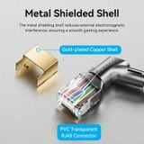  Dây Cáp Mạng Tốc Độ Cao STP Cat8 VENTION IKL (Đầu Xoay 360°, 40Gbps/2000MHz) 