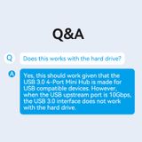  HUB Chia Cổng USB 4-Port Ultra-Slim Mini VENTION CKO (USB 3.0 to USB 3.0/USB 2.0*3) 