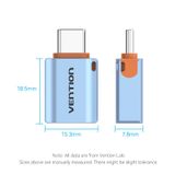  USB OTG Type-C 3.1 to USB VENTION CUB (10Gbps, Male to Female) 