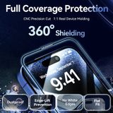  Vention HD Tempered Glass Screen Protector for iPhone 15 with Dust-Free Installation Tool 