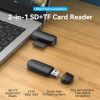  USB OTG 2-in-1 USB 2.0 to Card Reader(SD+TF) VENTION CLE 