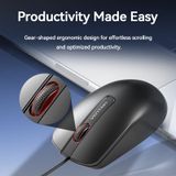  Vention 3-Button USB Wired Computer Mouse 1.5M Black 