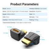  Bộ chuyển HDMI 90 độ VENTION AIO (4K@60Hz, 3D, Male to Female) 