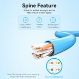  Dây cáp mạng tốc độ cao Vention Cat.6 UTP Lan Cable Blue (305 met, CAT6, 1Gbps/ 250MHz, 23AWWG, Màu xanh) 