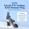  Đầu nối cổng mạng Modular Plug Vention Cat.6A FTP Toolless RJ45 Modular Plug - IDI 