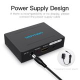  Bộ chuyển cổng âm thanh Vention HDMI to HDMI/Optical Fiber Audio/2RCA Audio Converter - AFH (Hi-Res Audio Support, chuyển HDMI sang HDMI / cổng quang Optical/ 2 cổng Bông Sen) 