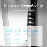 Cáp mạng tốc độ cao chuẩn Cat6A Vention UTP Rotate Right Angle Ethernet Patch Cable - IBS (Đầu cáp xoay 360 độ, Support 10-Gigabit Network) 