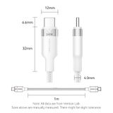  Vention USB 2.0 Type-C Male to Type-C Male 5A Cable  Aluminum Alloy Type 