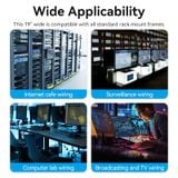  Bảng Cắm Mạng LAN 24 Cổng Cat6 VENTION KGC (Gigabit Ethernet, Meets T568A & T568B Standards, Cable Management) 