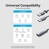  Cáp Chuyển Stream Video Capture Card Độ Nét Cao HDMI-A to Type-C/USB VENTION ACW (1080@60Hz) 