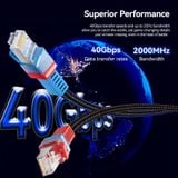  Cáp mạng tốc độ cao, siêu bền Vention Cat8 SFTP Gaming Ethernet Patch Cable (CAT8, SFTP, 40Gbps, 26AWG OFC) 