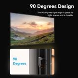  Cáp quang Audio vải dù cao cấp Vention 90-Degree Optical Audio Cable ( Đầu mạ vàng, gập chữ L 90 độ / Xoay 360 độ, Aluminum Alloy ) 