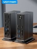  HUB chuyển và mở rộng đa năng Vention 14-in-1 Thunderbolt 4 Docking Station - TPF ( intel Chipset / Thunderbolt 4 Certification/ 40Gbps/ 8K Video Support) 
