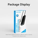  HUB chuyển đa năng Vention 9in1 Multi-function Docking Station (USB-C to HDMI 4K@60Hz/USB-C Gen 1/USB 3.0/USB 2.0*2/RJ45/SD/TF/PD) 