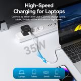  Vention 2-Port USB(C+C) GaN Charger (35W/35W) EU-Plug 