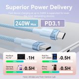  Vention USB 2.0 Type-C Male to Type-C Male 5A Cable  Aluminum Alloy Type 