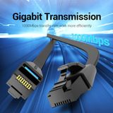  Dây cáp mạng dẹp tốc độ cao Vention Flat Cat.6 UTP Patch Cable - IBJ (Cáp dẹp chống rối, 1000Mbps, CAT 6, 32AWG) 
