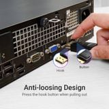  Cáp Chuyển Mini DisplayPort to DisplayPort1.2 VENTION HAA (Thunderbolt 2, 21.6Gbps, 4K@60Hz) 