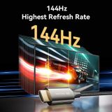  Cáp chuyển DisplayPort sang HDMI Vention Support 8K@60Hz/4K@144Hz/4K@120Hz - HFP (DisplayPort 1.4 Male to HDMI 2.1 Male, 4K/8K/ 3D Support) 